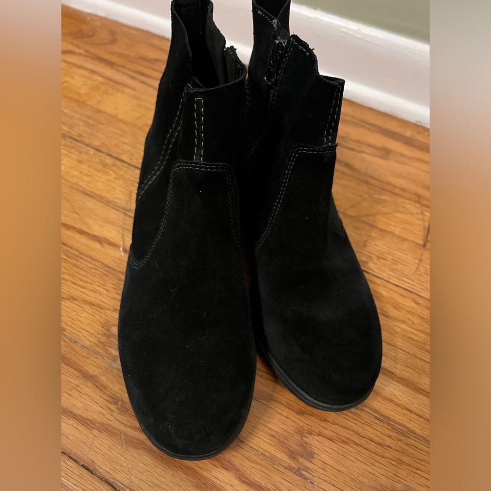 Sorel Suede Boots Black Women Size 8 Winter - Picture 5 of 7